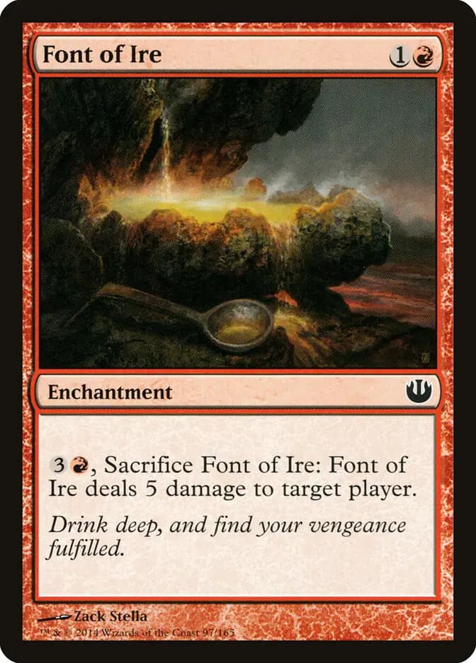 Card image of Font of Ire