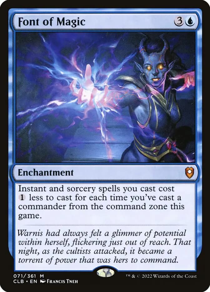 Card image of Font of Magic