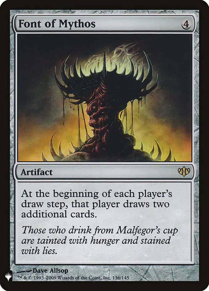 Card image of Font of Mythos