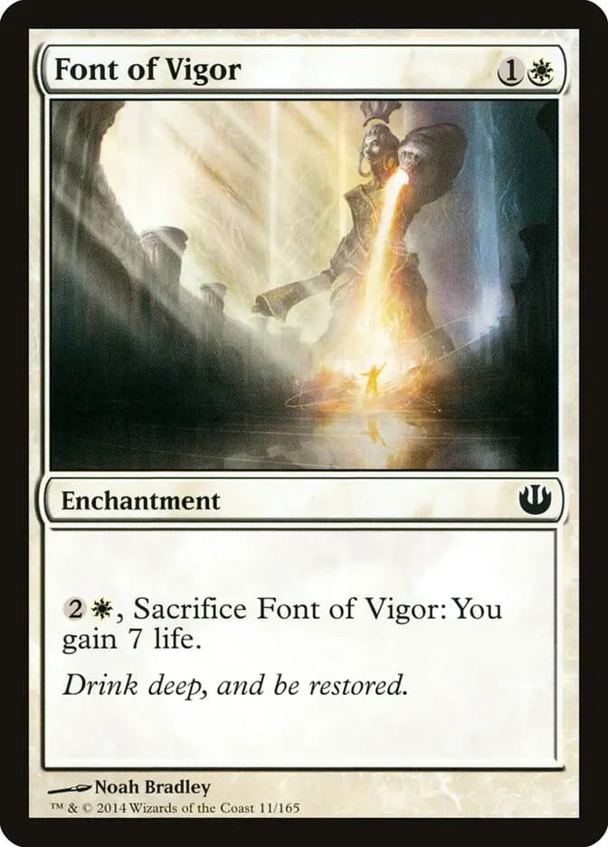 Card image of Font of Vigor