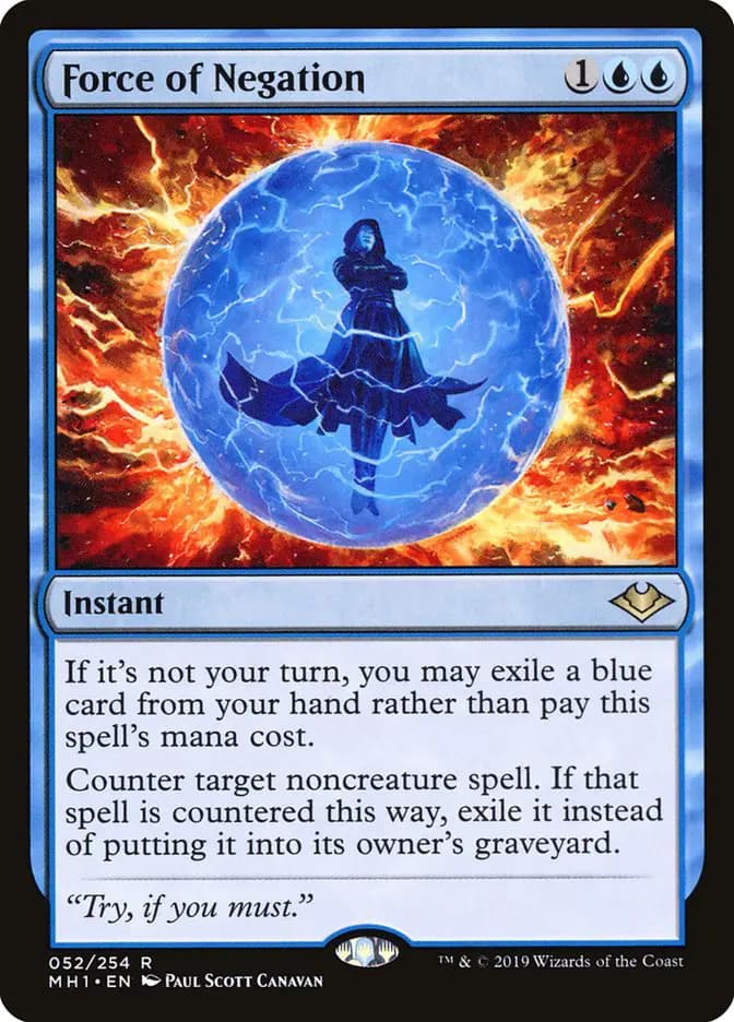 Card image of Force of Negation