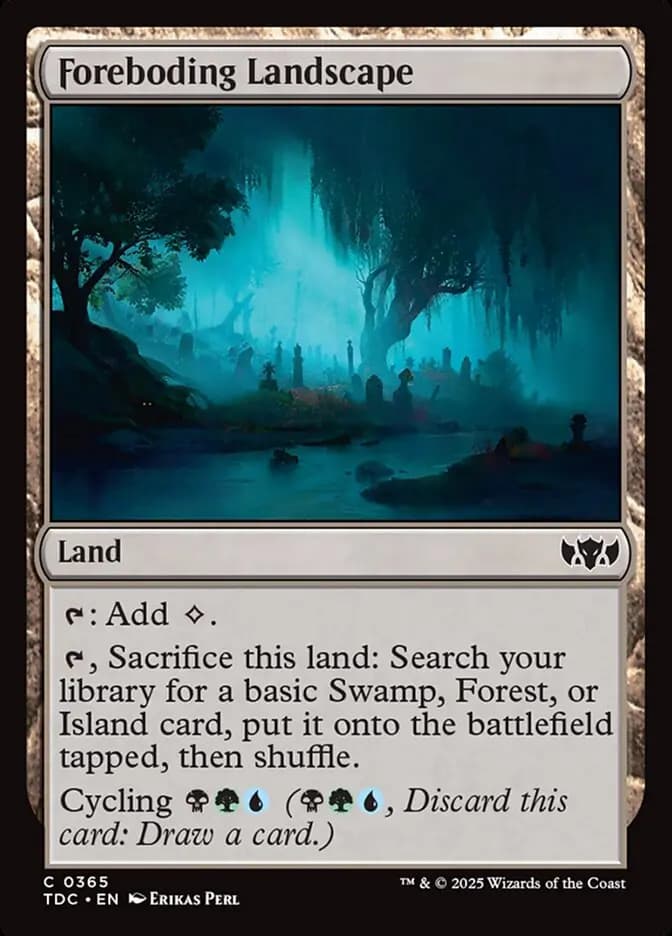 Card image of Foreboding Landscape
