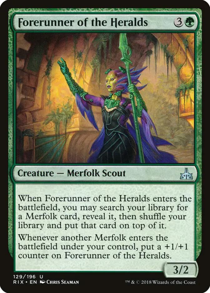 Card image of Forerunner of the Heralds