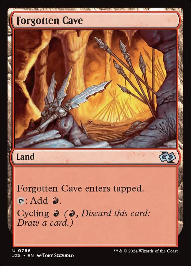 Card image of Forgotten Cave