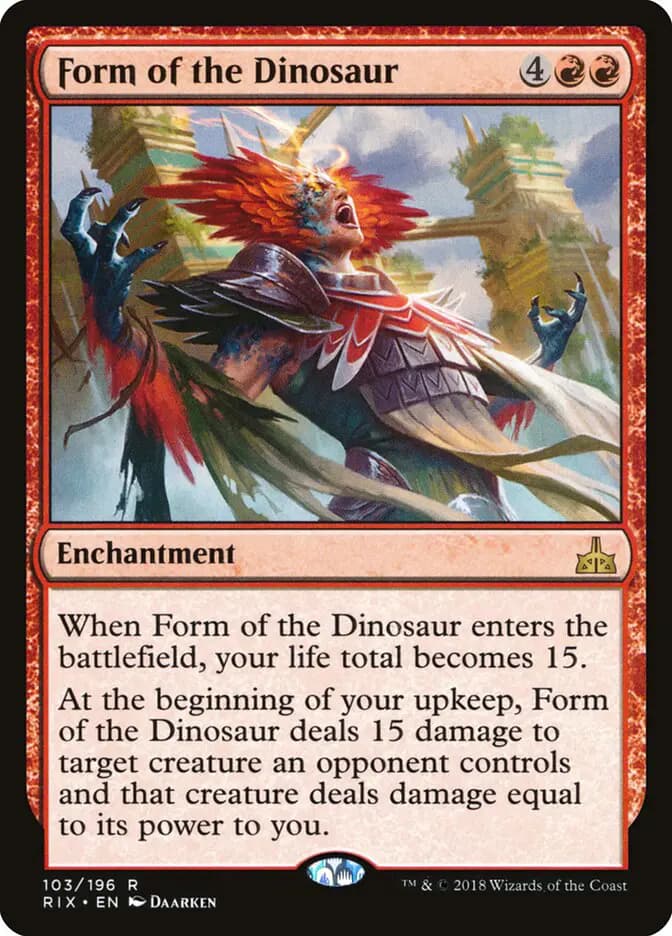 Card image of Form of the Dinosaur