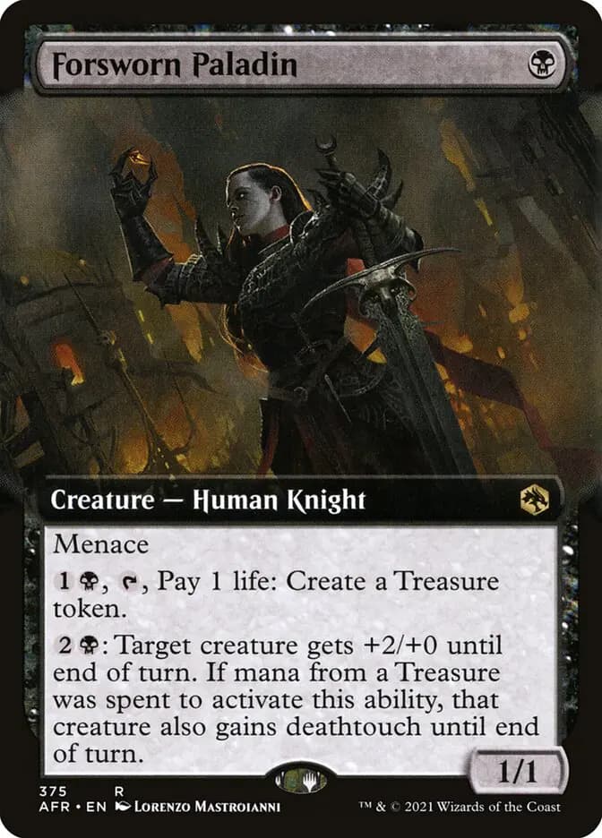 Card image of Forsworn Paladin
