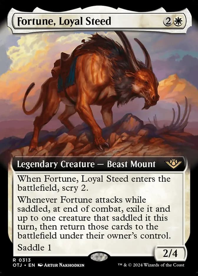 Card image of Fortune, Loyal Steed
