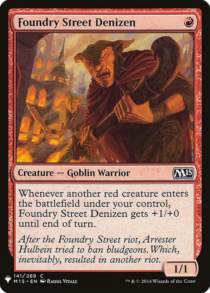 Card image of Foundry Street Denizen