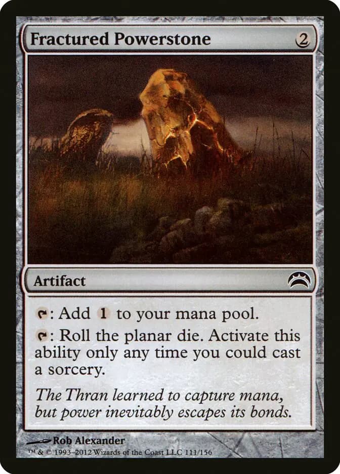 Card image of Fractured Powerstone