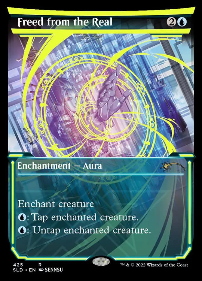 Card image of Freed from the Real