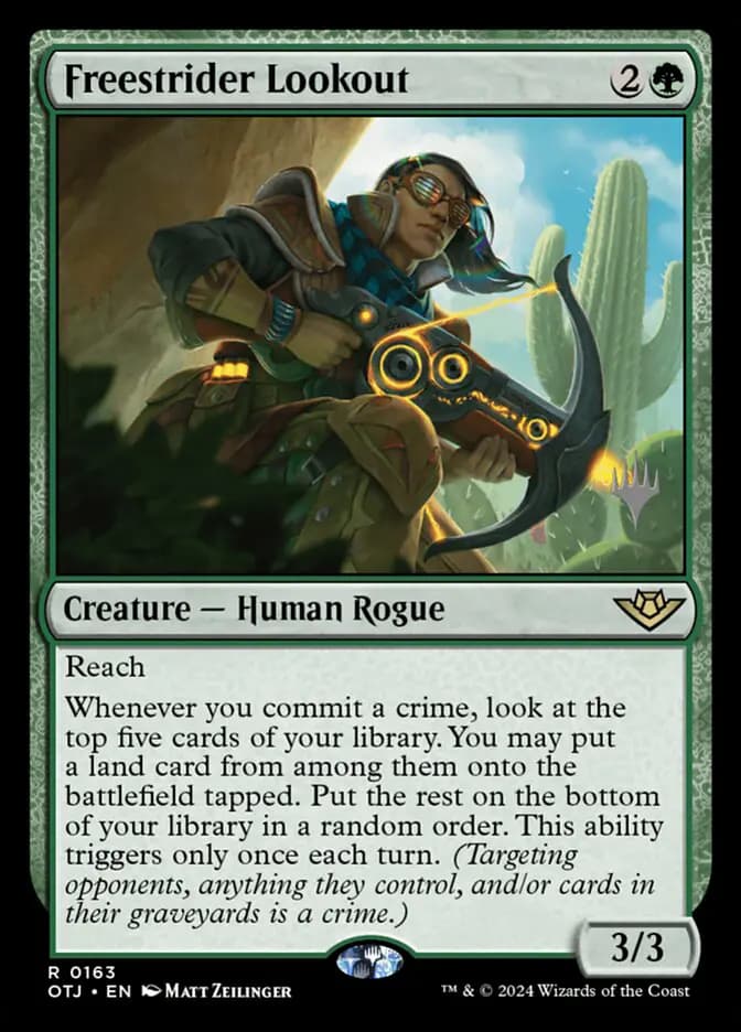 Card image of Freestrider Lookout