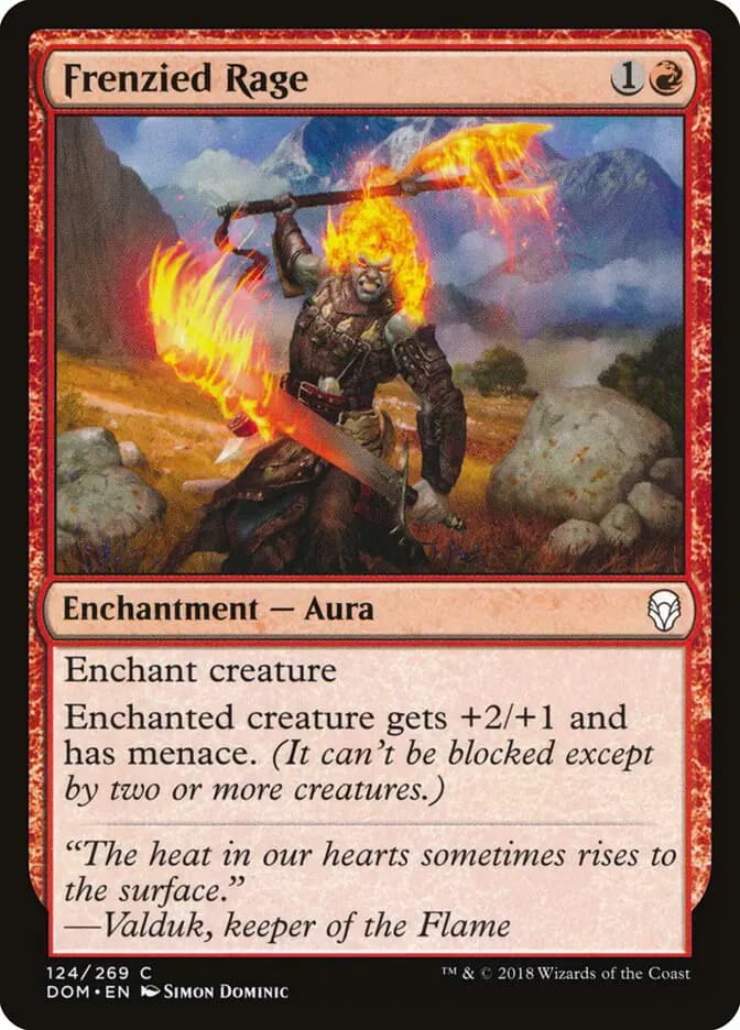 Card image of Frenzied Rage