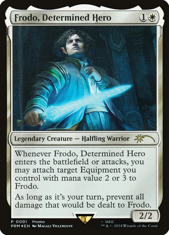 Card image of Frodo, Determined Hero