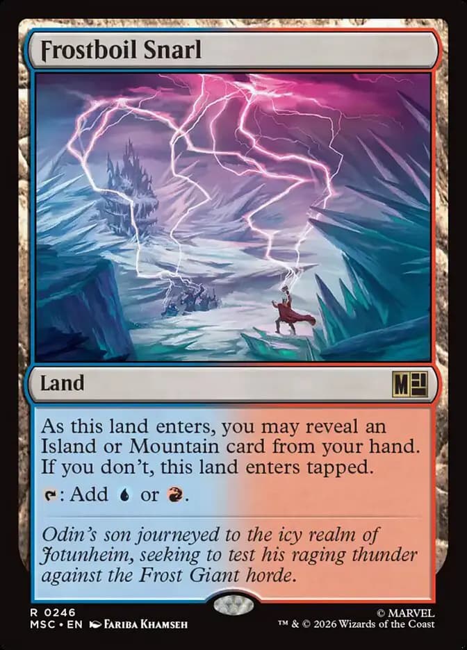Card image of Frostboil Snarl