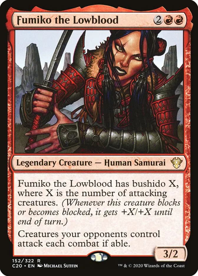 Card image of Fumiko the Lowblood