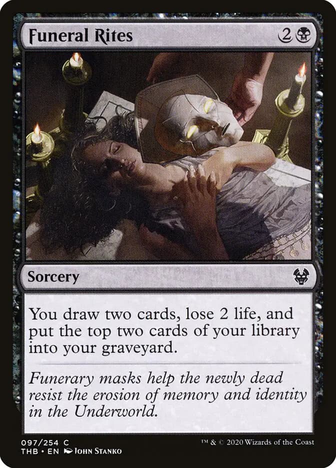Card image of Funeral Rites