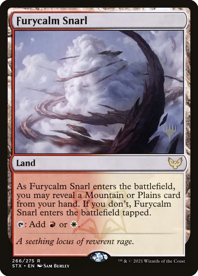 Card image of Furycalm Snarl