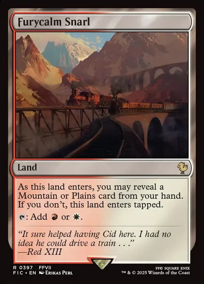 Card image of Furycalm Snarl
