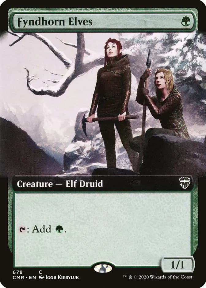 Card image of Fyndhorn Elves
