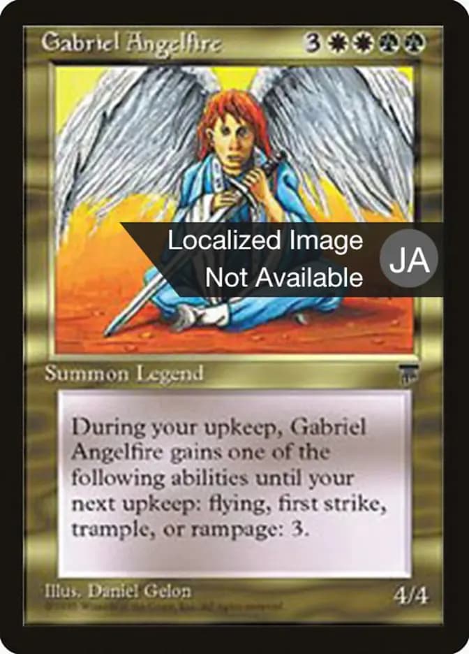 Card image of Gabriel Angelfire