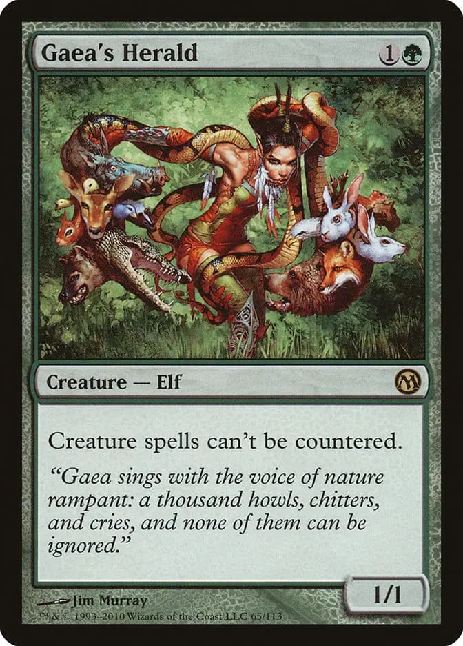 Card image of Gaea's Herald