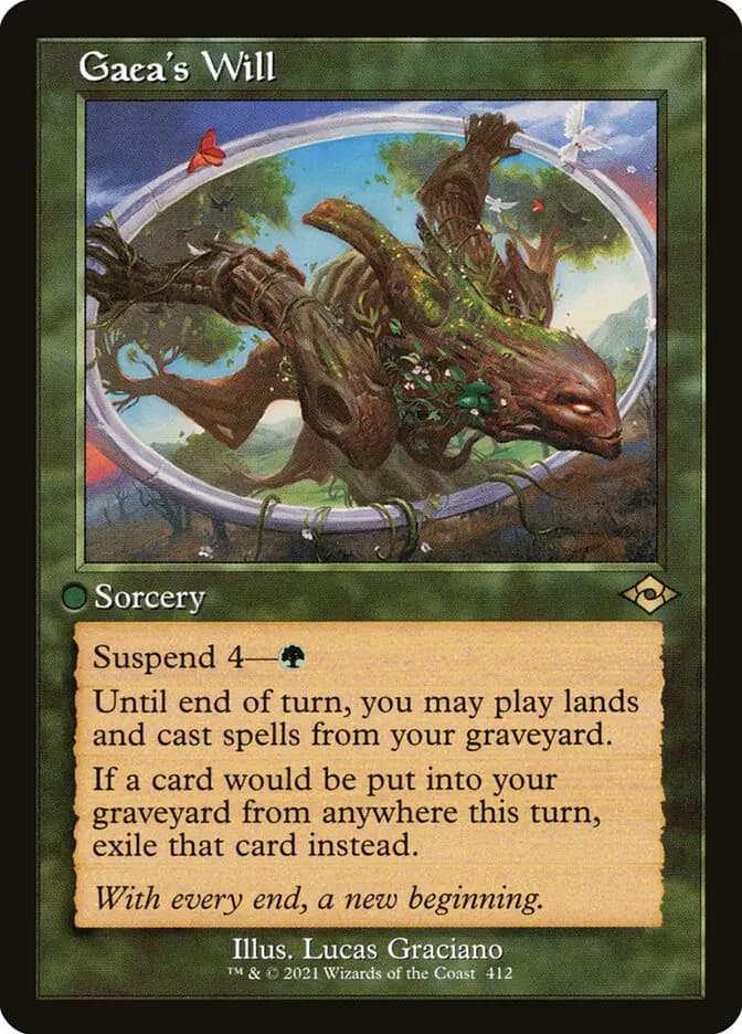 Card image of Gaea's Will