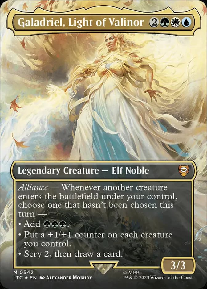 Card image of Galadriel, Light of Valinor