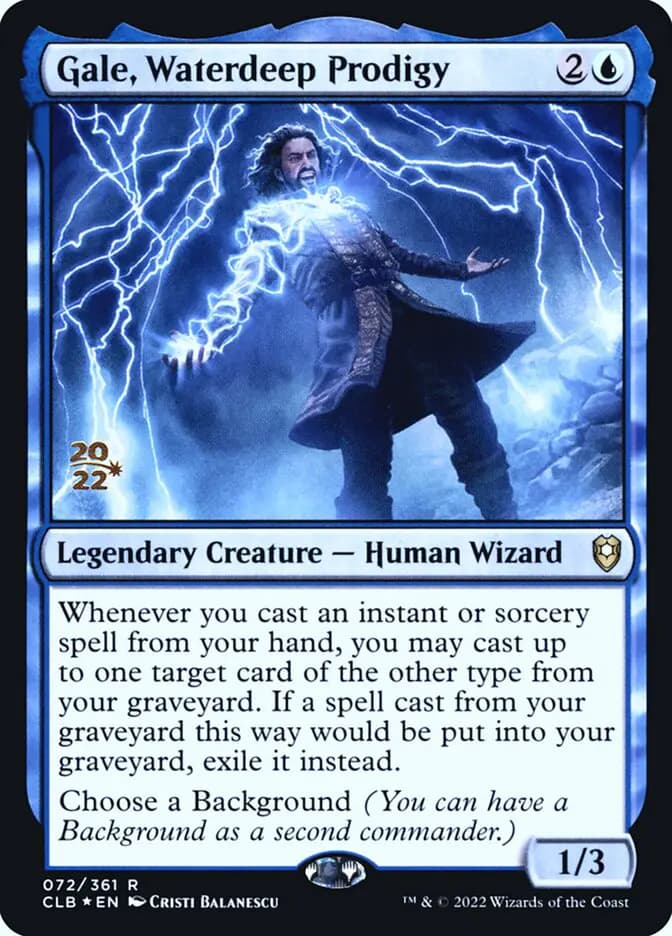 Card image of Gale, Waterdeep Prodigy