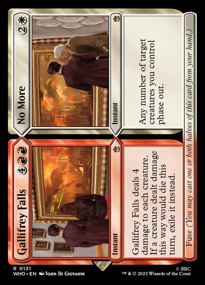 Card image of Gallifrey Falls / No More