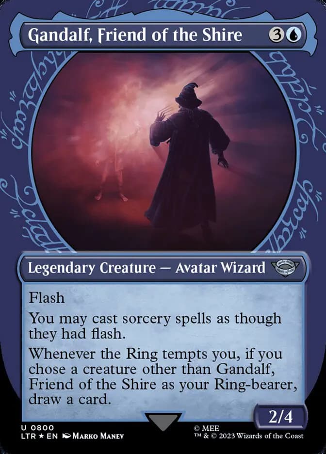 Card image of Gandalf, Friend of the Shire