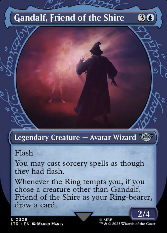 Card image of Gandalf, Friend of the Shire