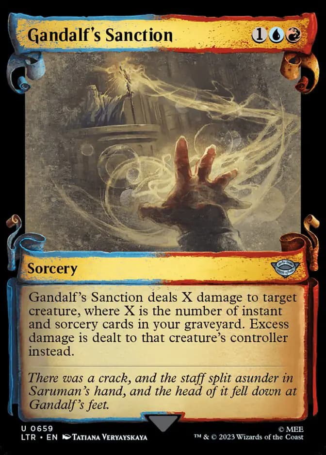 Card image of Gandalf's Sanction
