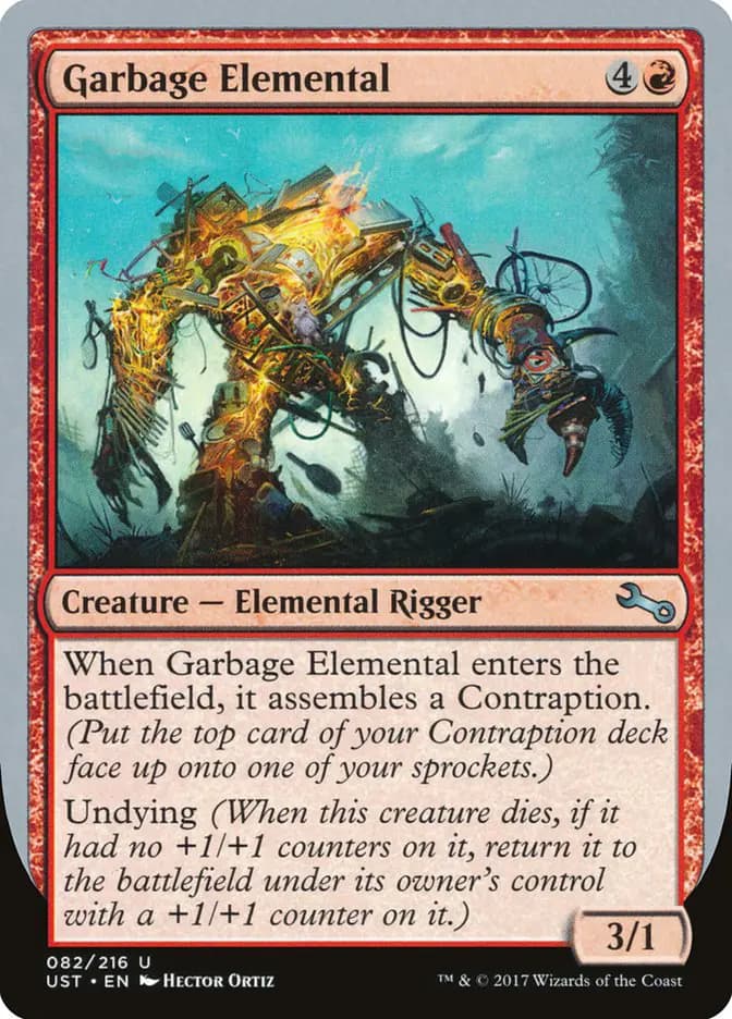 Card image of Garbage Elemental