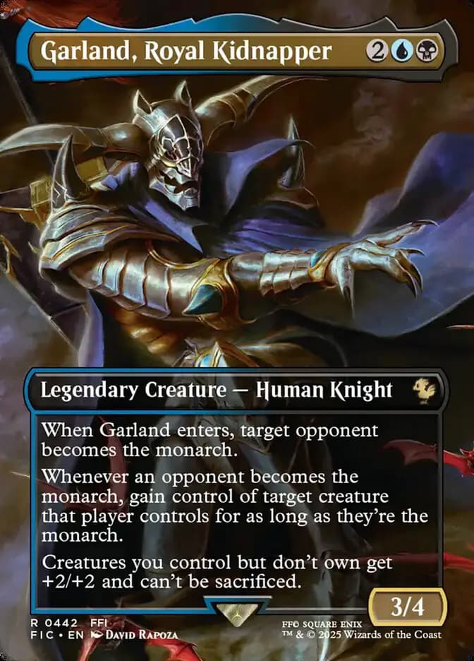 Card image of Garland, Royal Kidnapper
