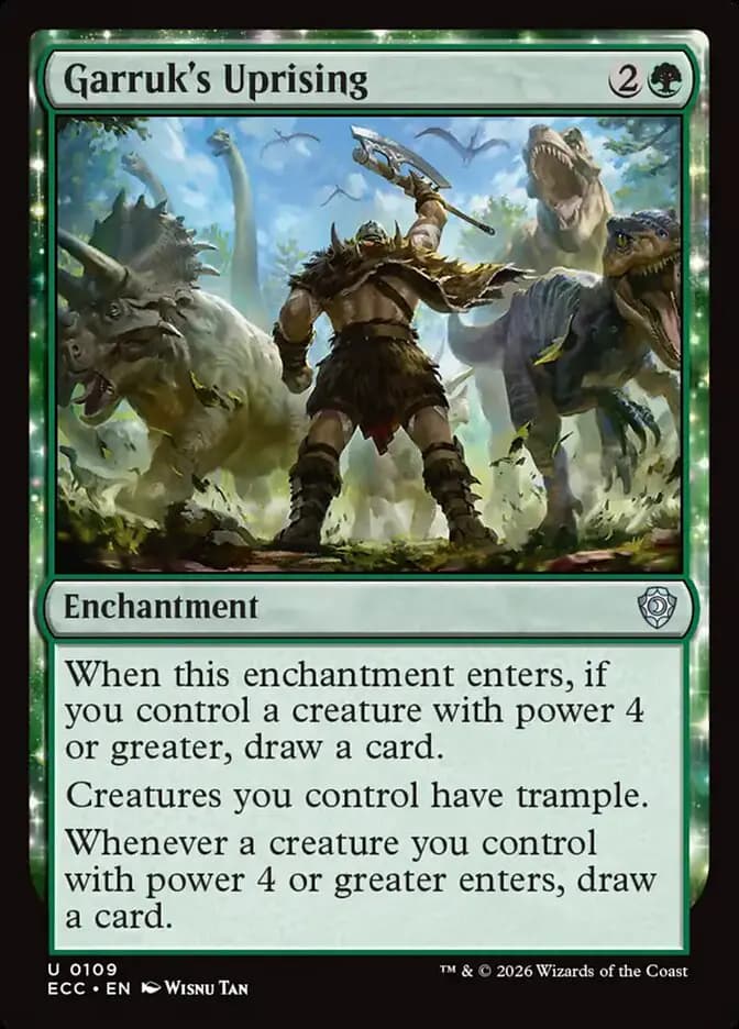 Card image of Garruk's Uprising