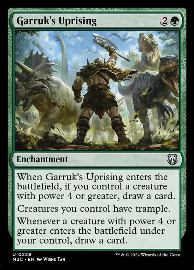Card image of Garruk's Uprising