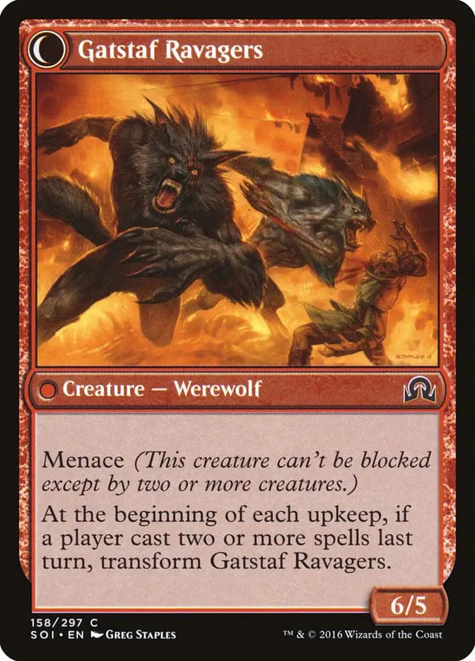 Card image of Gatstaf Arsonists / Gatstaf Ravagers