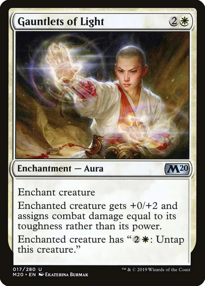 Card image of Gauntlets of Light