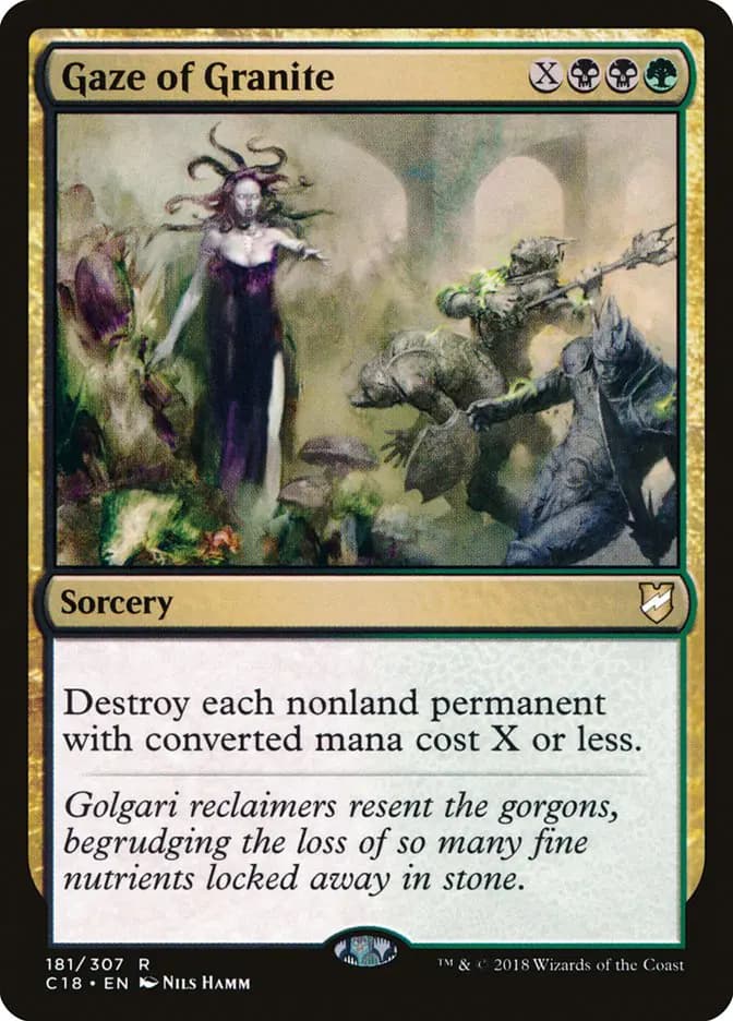 Card image of Gaze of Granite
