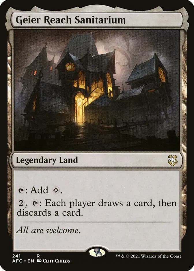 Card image of Geier Reach Sanitarium