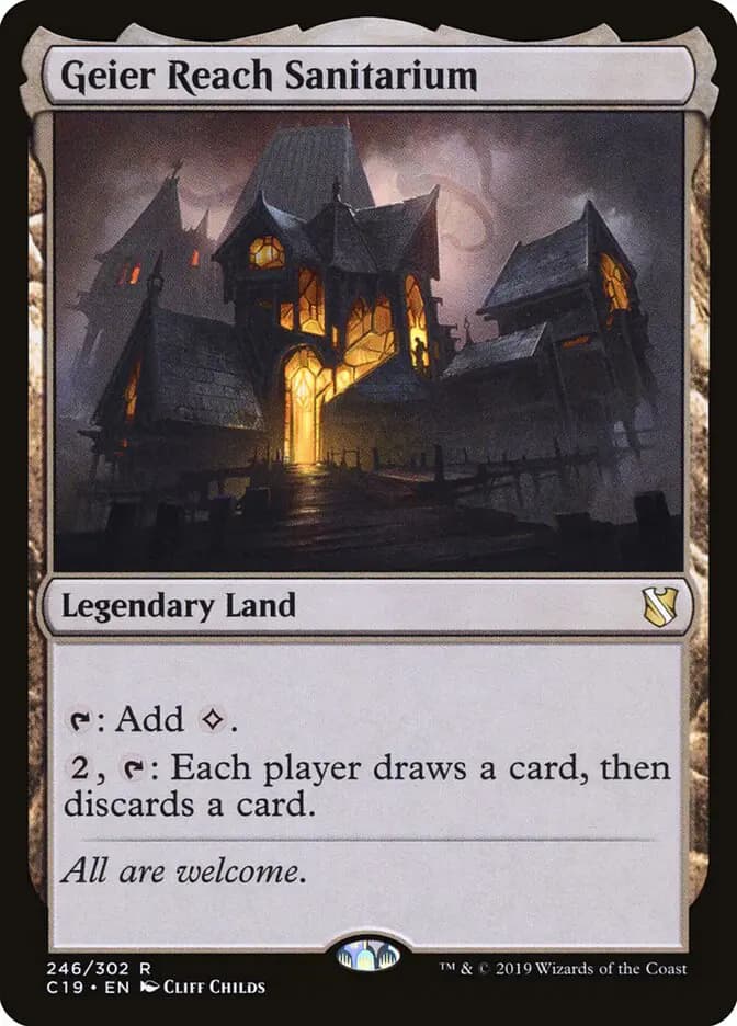 Card image of Geier Reach Sanitarium