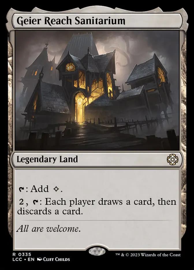 Card image of Geier Reach Sanitarium