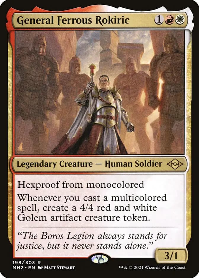 Card image of General Ferrous Rokiric