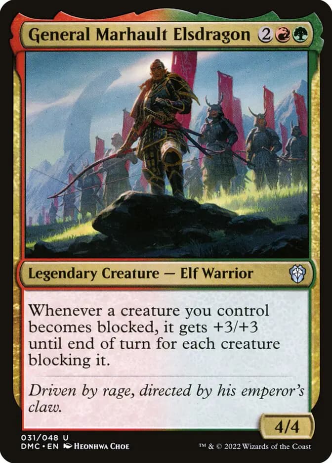 Card image of General Marhault Elsdragon