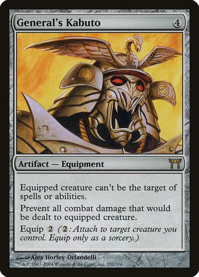 Card image of General's Kabuto
