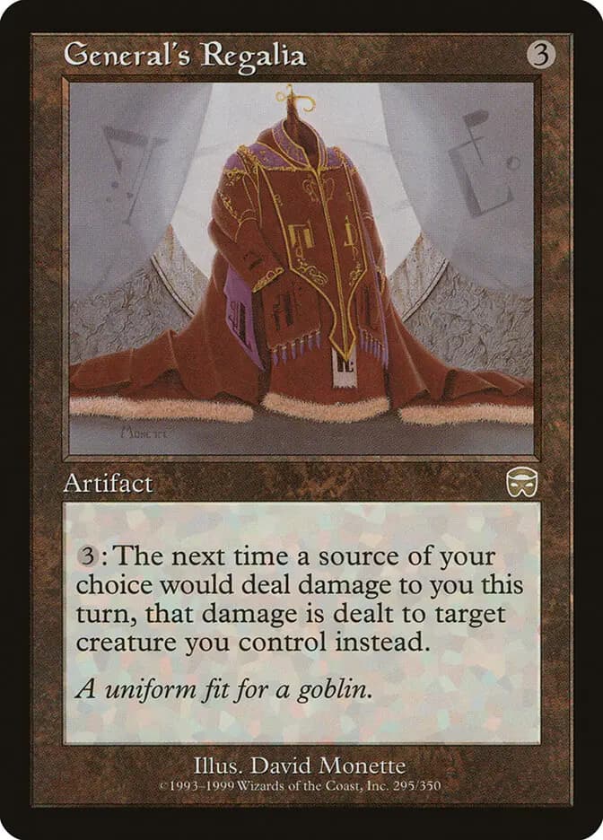 Card image of General's Regalia
