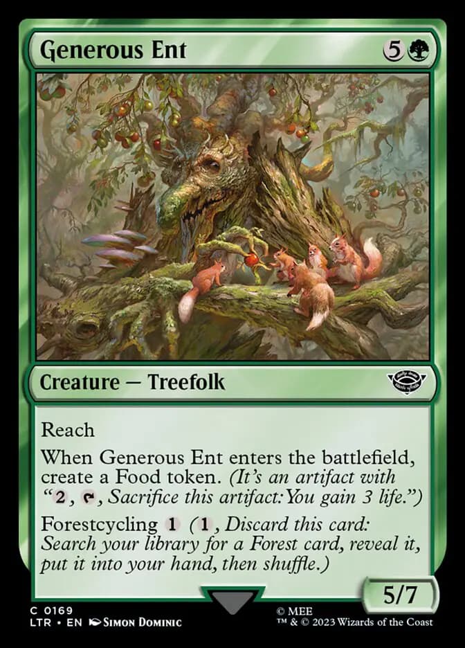 Card image of Generous Ent