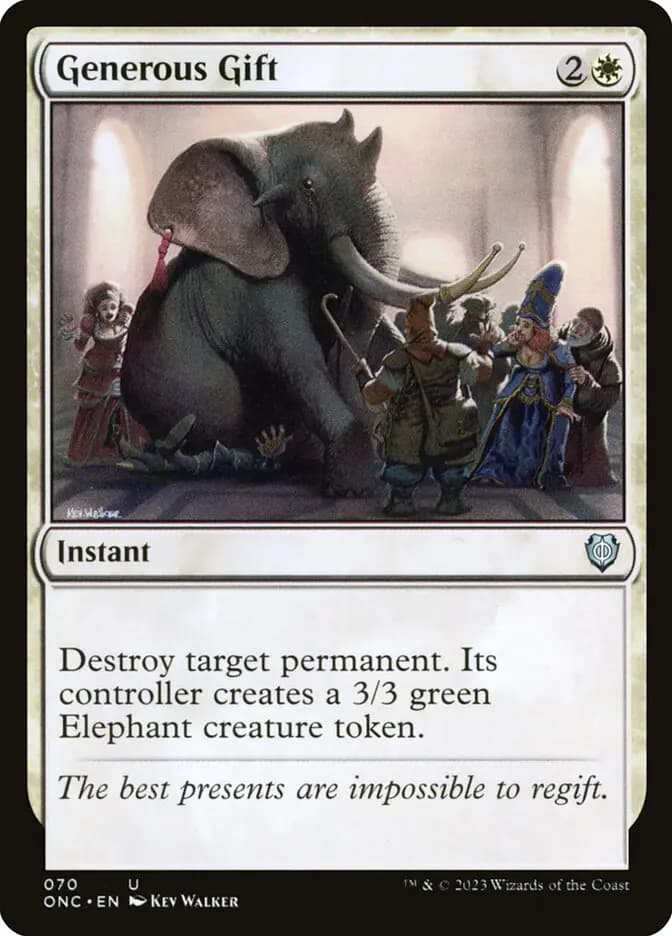 Card image of Generous Gift