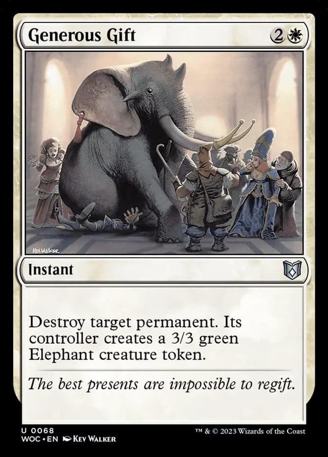 Card image of Generous Gift