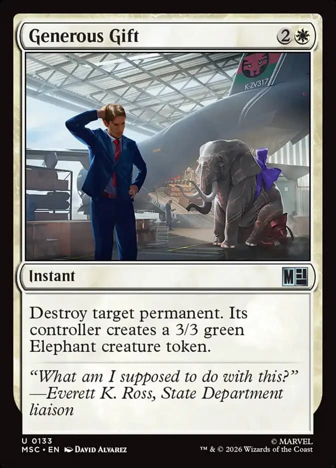 Card image of Generous Gift